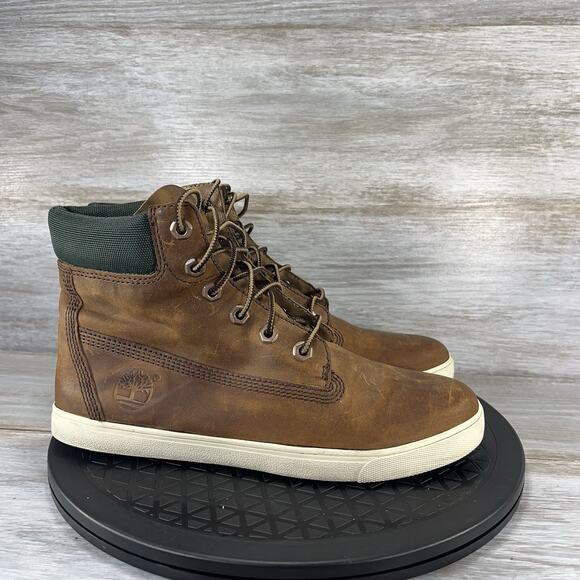 TIMBERLAND Women's Earthkeepers Brown Leather Chukka Boots Size US 8 - Picture 3 of 8